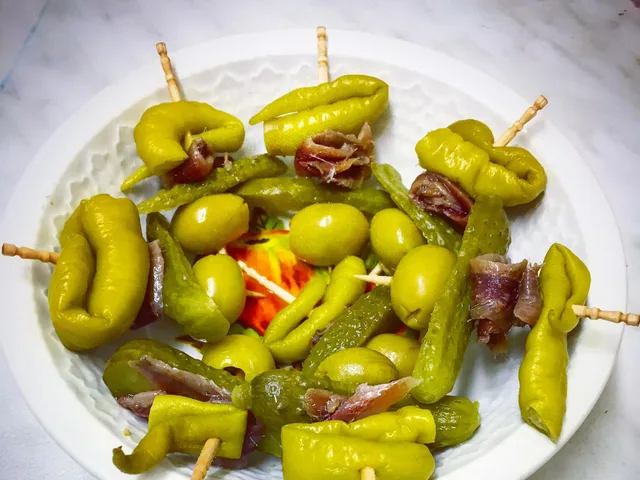 Anchovy Banderillas