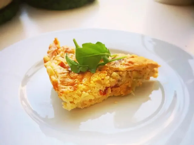 Cheese & Leek Quiche