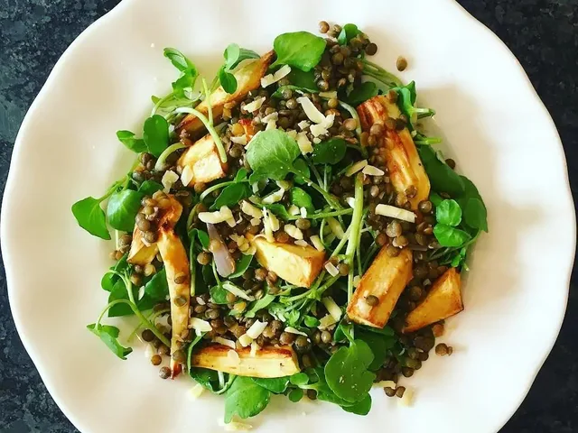 Lentil & Watercress Salad